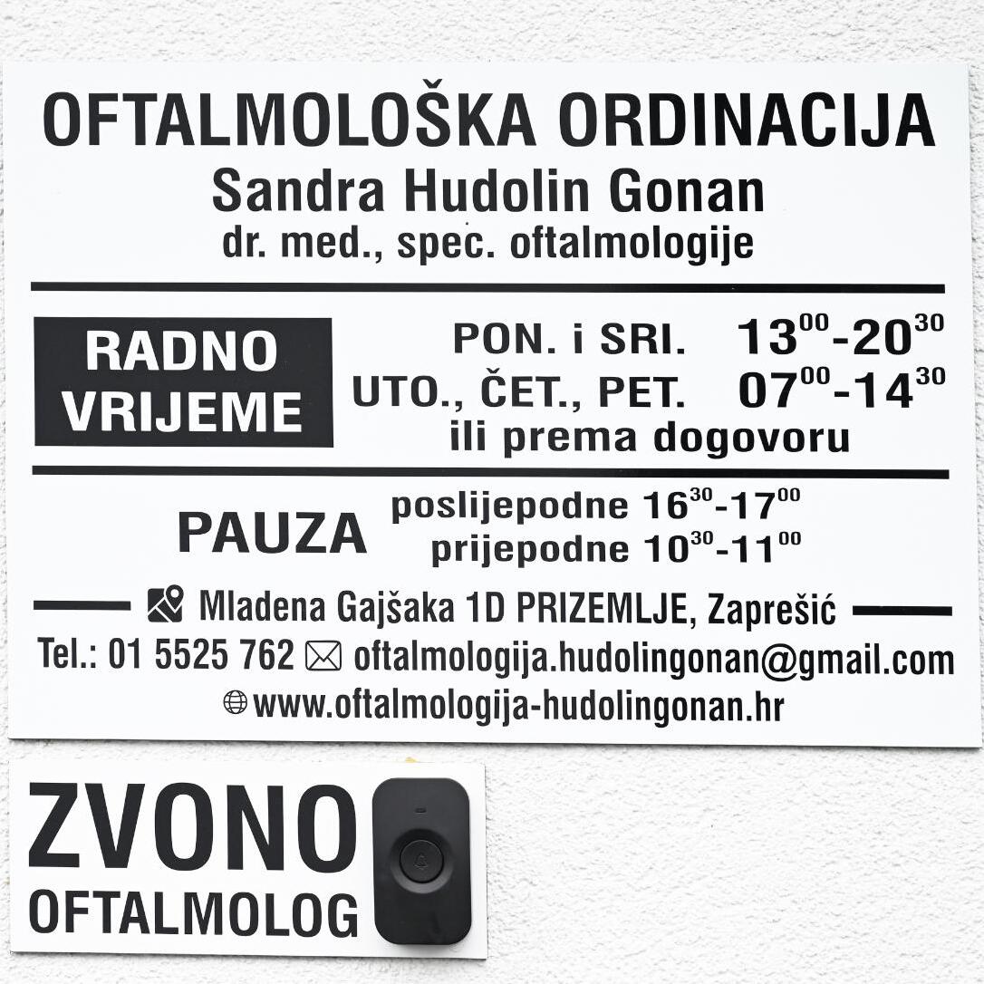 OFTALMOLOG ZAPRESIC